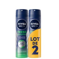 Nivea men anti-transpirant fresh sensation 72h 2x150ml