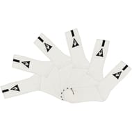6 paires de mi chaussettes Le coq sportif semelle bouclette homme 7080 BLANC/NOIR T39\42