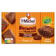 St michel mini brownie chocolat x8  240g