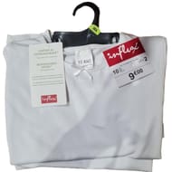 Lot de 2 tee-shirts manches courtes unis BLANC 14 ANS