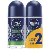 Nivea men anti-transpirant fresh sensation 72h bille 2x50ml