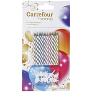 Carrefour Home 10 bougies magiques d'anniversaire + 10 bobèches