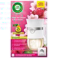 Air wick diffuseur électrique fleur de cerisier & framboise 19ml