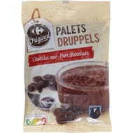 Carrefour original palets chocolat noir - 200g