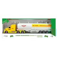 Camion transporteur sonore et lumineux