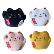 Peluche maneki neko chat porte bonheur 20cm