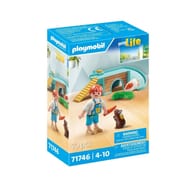 71746 Enfant 2 cochons d'Inde et accessoires