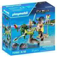 71795 Pirate avec arbalète et poissons à viser