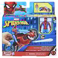 Spiderman figurine 10 cm + moto