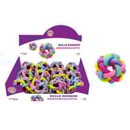 Balle rebondissante bonbon 6.5cm DB 12