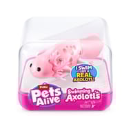 Swimming axolotl