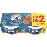 Petit navire rillettes de saumon démarche responsable 125gx2 250g