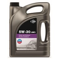 Carrefour huile 5w30 essence et diesel 5l