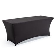 Arris trading nappe extensible noir pour table 180