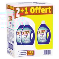 Xtra total déo fraîcheur +givre 2+1 gratuit 7.695l