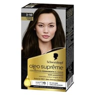 Schwarzkopf oleo suprême coloration permanente huile 3-10 châtain foncé