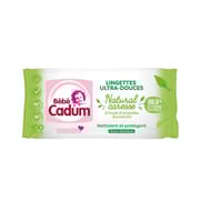 Cadum bébé lingettes ultra-douces natural caresse x100
