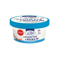 Le petit basque le fouette de brebis nature au sel de guérande 140g