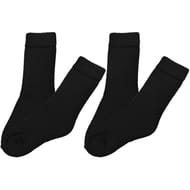 2 paires de mi chaussettes thermiques femme NOIR 37/41