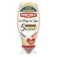 Amora mayonnaise de dijon 5 ingrédients offre saisonnière 400g