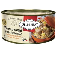 Delpeyrat canard confit façon blanquette aux carottes et oignons 1,5kg