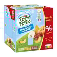 Pom'potes compotes gourdes multi variétés 96x90g - 8640g