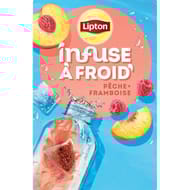 Lipton infuse à froid pêche framboise x15s - 35g
