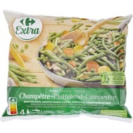 Carrefour Extra légumes cuisinés poêlée champêtre 1kg