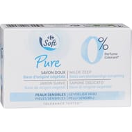 Carrefour soft savon doux pure 100g
