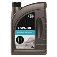 Carrefour huile boîte mécanique 75w80 2l