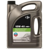 Carrefour huile 15w40 essence et diesel 2l