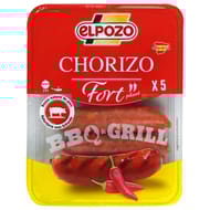 Elpozo chorizo fort barbecue 250g