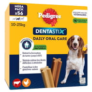 Pedigree dentastix pour chien (10-25kg) bâtonnets au poulet 1440g