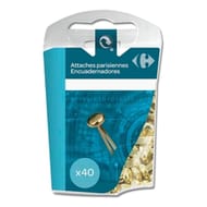 Carrefour attache parisienne 17mm x40