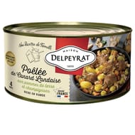 Delpeyrat poelee de canard landaise aux pommes de terre et champignons 1,5kg