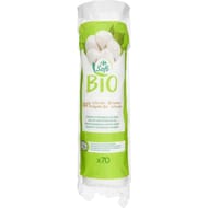 Carrefour soft bio cotons doux paquet de 70