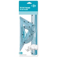Carrefour kit de traçage plastique 4 pièces