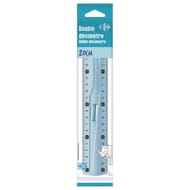 Carrefour règle double décimètre 20cm