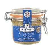 Jean larnaudie foie gras de canard entier france armagnac et poivre doux "gastronomie"