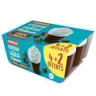 Andros gourmand & végétal liégeois végétal chocolat 4x90g +2 offerts