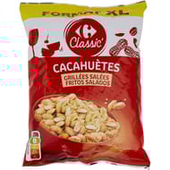 Carrefour classic' cacahuètes grillées salées 500g