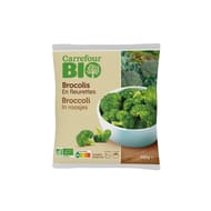 Carrefour bio brocolis en fleurettes bio 600g