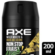 Axe déodorant wild mojito & bois de cèdre 200ml