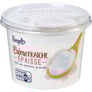 Simpl crème fraîche épaisse 30% matière grasse 50cl