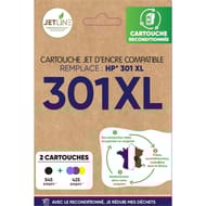 Jetline cartouche d'encre H-301 XL PACK