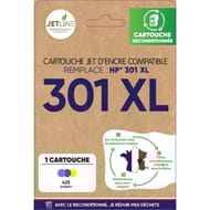 Jetline cartouche encre H-301 XL  COULEUR
