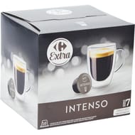 Carrefour extra café capsules intenso x16 - 104g