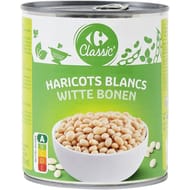 Carrefour classic haricots blancs 530g