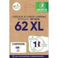 Jetline cartouche encre H-62 XL COULEUR