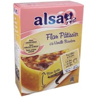 Alsa préparation flan patissier à la vanille bourbon 720g